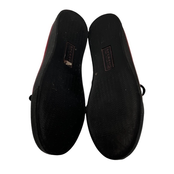 Sperry Top-Sider Black Cheetah Print Boat Shoe Loafers Size 7 Women's - Picture 8 of 8